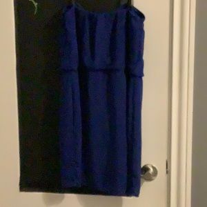Blue dress